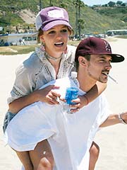 Britney Frolics with Dancer-Family Man