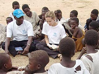Angelina Jolie Shocked by Sudan Visit