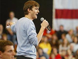 Ashton Kutcher: Bush Had Me Punk'd