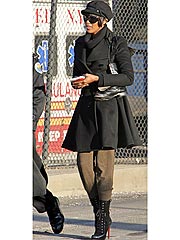 Naomi Campbell Wears Stilettos to Community Service