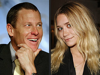 Odd Pairing: Ashley Olsen and Lance Armstrong?!