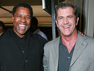 Mel Gibson Shows Up at American Gangster Premiere