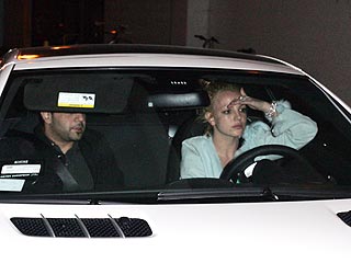 Britney's Car Claims Another Photographer's Foot