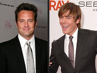 Matthew Perry Morphs into Zac Efron for New Movie