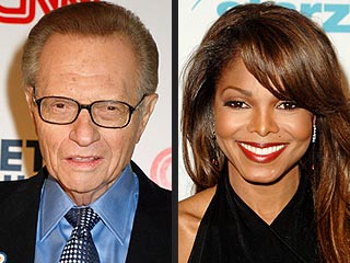 Janet Jackson Teaches Larry King Dance Moves