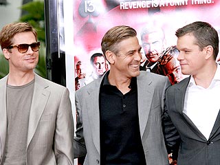 Pitt, Clooney and Damon Push for Cyclone Aid