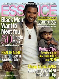 New Dad Usher Gives Advice on Fatherhood