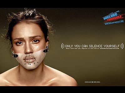 PHOTO: Scary Jessica Alba Ad – Part 2. 10/01/2008 at 10:30 PM EDT