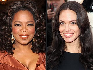 Oprah Winfrey, Angelina Jolie Top Showbiz Power List