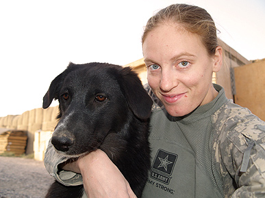 A Soldier's Pup Comes Home