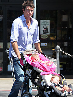 Jerry O'Connell Can't Stop His Baby Girls from Giggling