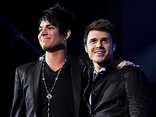Kris Allen & Adam Lambert React to Idol Shocker