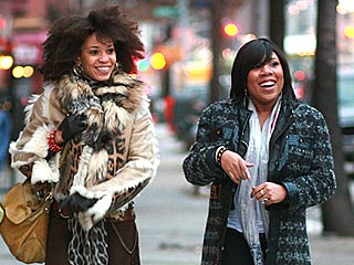 PHOTO: Melinda Doolittle Braves NYC's Cold Streets for Video