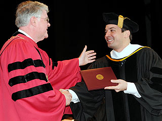 No Joke: Jimmy Fallon Finally Gets His College Diploma