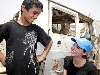 Angelina Jolie Returns to Iraq