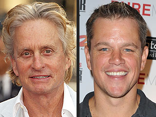 Matt Damon on Kissing Michael Douglas