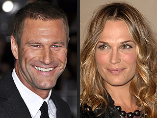 Aaron Eckhart couple