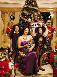 Kimora Lee Simmons Has Picture-Perfect Holidays