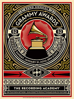 This Year's Grammy Poster: the Presidential Connection