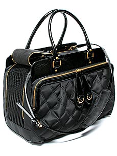 Stylish Pup Carrier Doubles as Sleek Purse