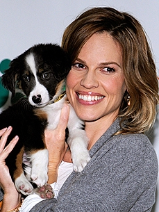 Hilary Swank's Tips for New Adopted-Pet Parents