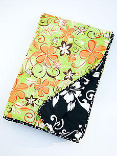 Barking Dog Blankets Make a Tropical Fashion Statement