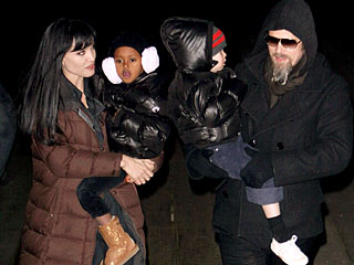 Brad and Angelina Spend Family Time in New York