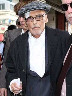 A Frail Dennis Hopper Receives Hollywood Star