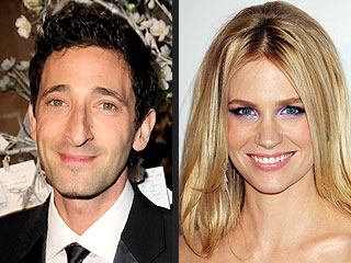 Are Adrien Brody and January Jones Dating?