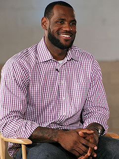 LeBron James Starts Celebrating in Miami
