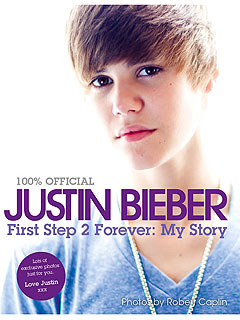 Justin Bieber News on First Look  Justin Bieber S Book Cover Revealed   Justin Bieber