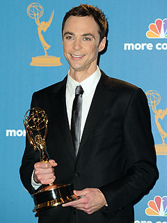 Jim Parsons Won't Let Weepy Mom Keep His Emmy