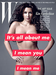 Kim Kardashian Goes Fully Nude for Fashion Magazine