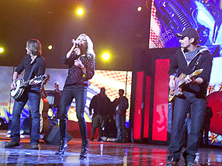 Carrie Underwood, Brad Paisley and Keith Urban Rehearse for CMA Awards