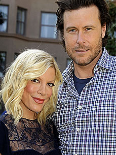Tori Spelling: Our Dog Begs for Everything