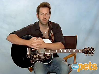 Josh Kelley's Daughter Makes Tea for the Dogs