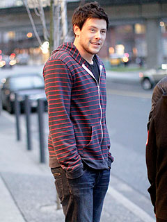 Cory Monteith Goes Out for Dinner – Solo