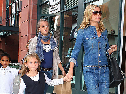 Heidi Klum's Cupcake-Fest with Her Kids