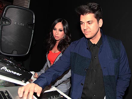 Rob Kardashian Reunites with Cheryl Burke for N.Y.C. Party