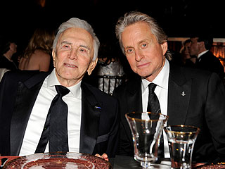 Kirk Douglas on Michael Douglas's Being Cancer-Free