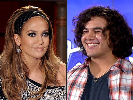 American Idol Top 24 2010 - Jennifer Lopez Cries for Chris Medina