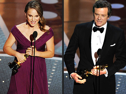 Oscars Winners: Natalie Portman, Colin Firth, King's Speech