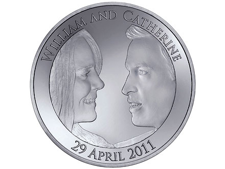 Royal Mint Issues Official Wedding Coin