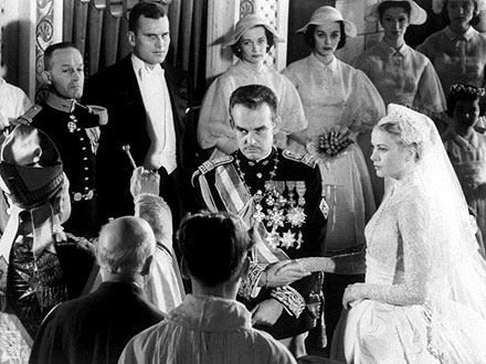 Grace Kelly and Prince Rainier Wedding Photos