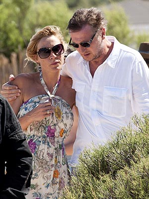 Liam Neeson Sticks Close to His New Girlfriend in Paris