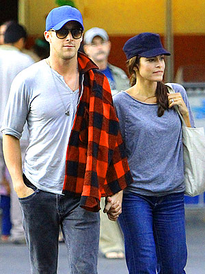 Ryan Gosling and Eva Mendes's Disneyland Date Eva Mendes Ryan Gosling