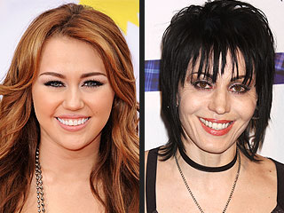 Miley Cyrus, Joan Jett Interview