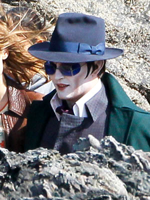 Dark Shadows - First Photos of Johnny Depp