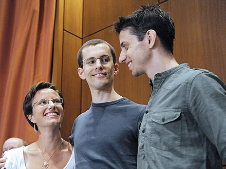 Sarah Shourd, Shane Bauer and Joshua Fattal Talk Iran Ordeal