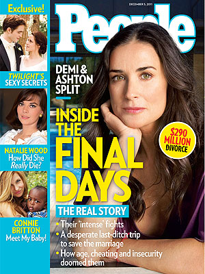 Demi Moore and Ashton Kutcher Split: PEOPLE Cover Story